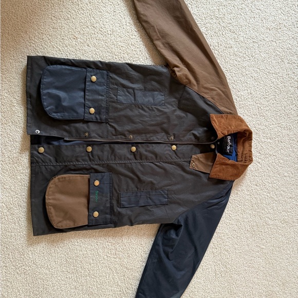 Barbour Jackets & Blazers - Barbour patchwork waxed jacket size 36